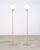 Modern Michael Anastassiades for Flos Brass Globe Ic Floor Lamps - a Pair For Sale - Image 3 of 18