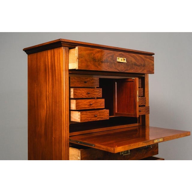 Art Nouveau Standing Secretary, Early 20th Century For Sale - Image 17 of 18