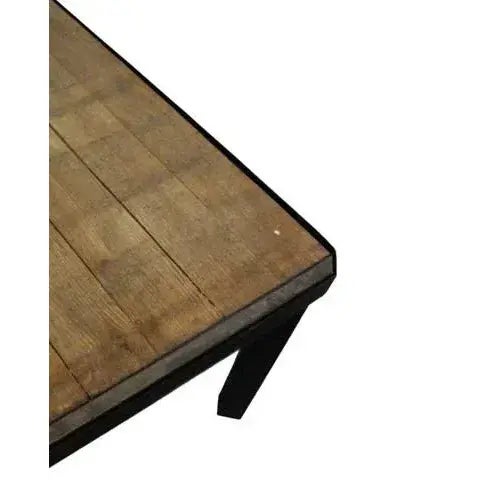 Our Brick Layer table was originally used in Belgium, as an industrial pallet to carry hundreds of pounds of bricks from...