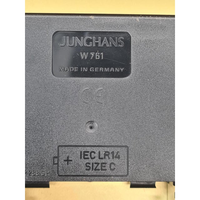 Metal Mega 385/5021.00 DCF Table Clock from Junghans, Germany, 1990s For Sale - Image 7 of 15