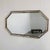 Large Spanish Hollywood Regency Octagonal Gilt Metal and Beveled Mosaic Wall Mirror For Sale - Image 5 of 12