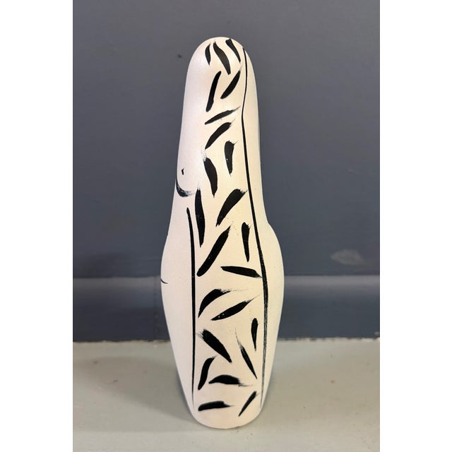 2000 - 2009 2000s Ceramic Vase With a Woman’s Figure by Donna Polseno Mid Century For Sale - Image 5 of 7