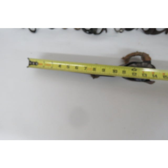 Early 1900s Fabric Tailor Heavy Duty Vintage Collectible Scissors 4577b For Sale - Image 9 of 18