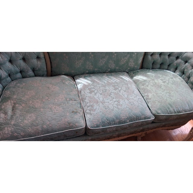 The Heritage: Experience a piece of American furniture history with this rare, nearly complete living room suite by...