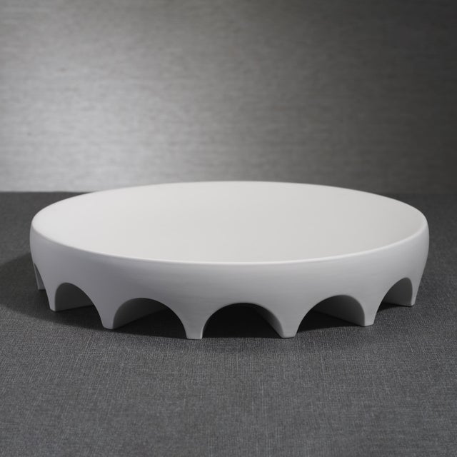 Modern Yakimono 14.5" Wide Ceramic Bowl For Sale - Image 3 of 5