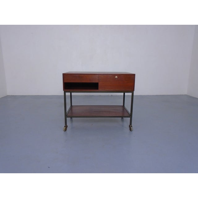 Rollable Chest with Drawer by Herbert Hirche for Christian Holzäpfel, Germany, 1950s For Sale - Image 9 of 17