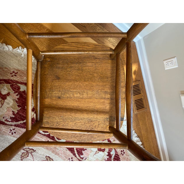 Early 20th Century Antique American Oak Bentwood Chair For Sale - Image 5 of 5