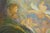 20th Century "The Ascension of Christ" Baroque Oil Painting After Rembrandt 30" For Sale - Image 11 of 12