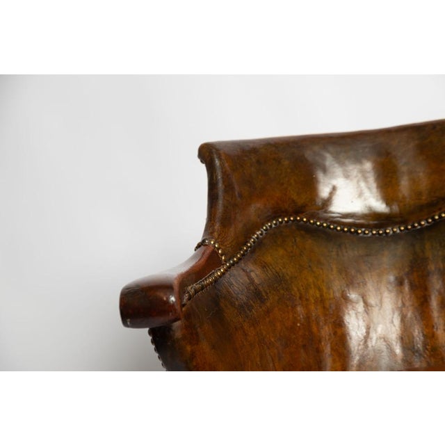 Captain's Swivel Chair, 1920s For Sale - Image 10 of 12