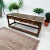 Spanish Baroque Carved Wood Arts & Crafts Hall Bench Seat For Sale - Image 14 of 16