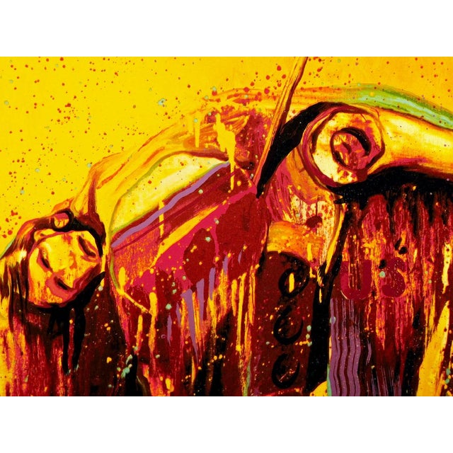 "The End of Trail" Original Limited Edition Serigraph on paper by Earl Biss Hand Signed by the Artist Art size : 42.5" x...