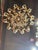 Early 20th Century French Crystal and Amber Flower Chandelier For Sale - Image 11 of 11
