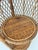 Vintage Boho Wicker Four-Tier Estagere Cylindrical Shelving Unit, 1970s For Sale - Image 12 of 13