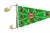 Vintage County Donegal Ireland felt flag pennant circa 1970. This mid-century Irish souvenir from Co.(county) Donegal in...