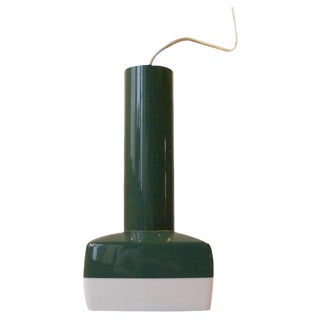 Cubist Pendant Lamp by Bent Karlby for A. Schroder Kemi, 1970s For Sale