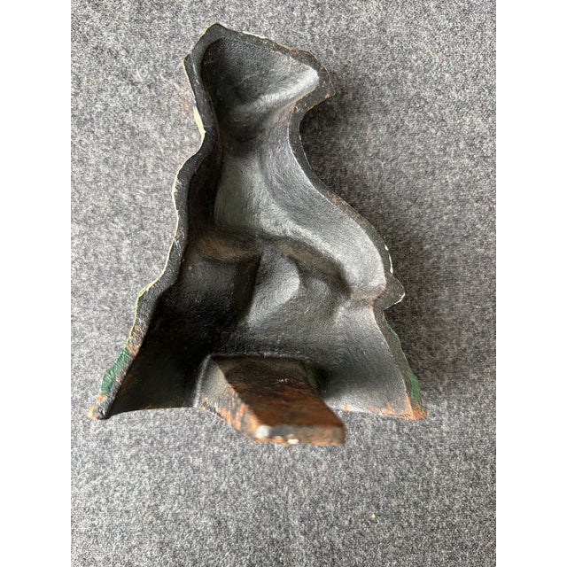 Vintage Cast Iron Terrier Puppy Dog Doorstop For Sale In New York - Image 6 of 15