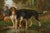 Signed Joost-Vincent De Vos 19th Century Oil Painting Depicting Hounds and Boy For Sale - Image 12 of 12