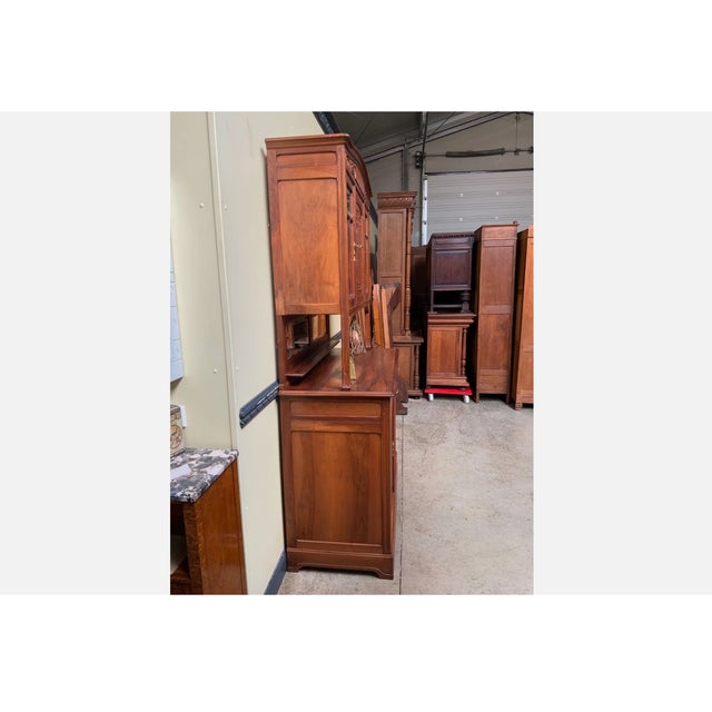 Brown Antique Art Nouveau Cupboard, 1910 For Sale - Image 8 of 12