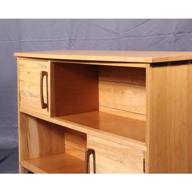 Not Yet Made - Made To Order Cherry and Spalted Maple Contemporary Sideboard/Credenza For Sale - Image 5 of 13