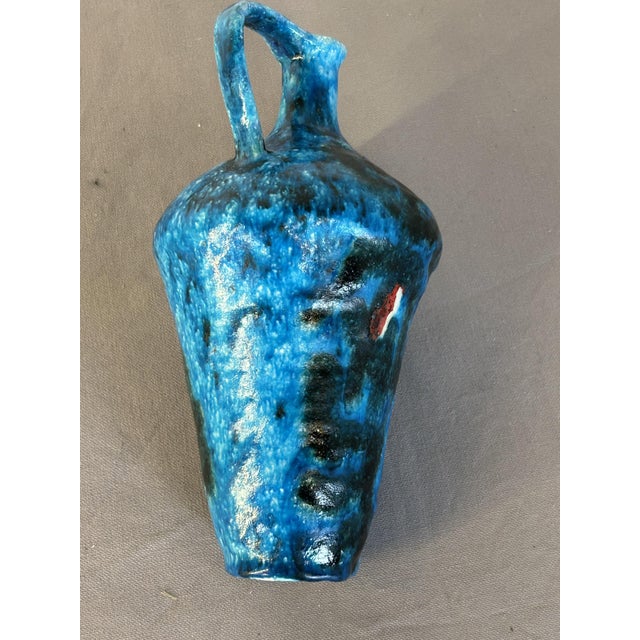 Vintage Flower Vase by Guido Gambone, 1950s For Sale - Image 9 of 10