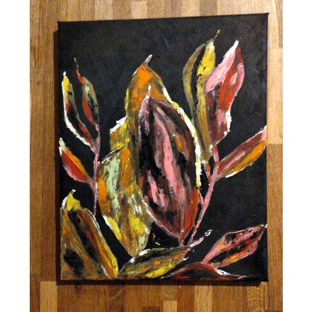 Before Opening captures the tension of a moment just before transformation - forms full of inner energy, not yet revealed....