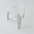 Mid-Century Modern Space Age White Taboret Stool by Alexander Begge for Casala, 1970s For Sale - Image 9 of 11