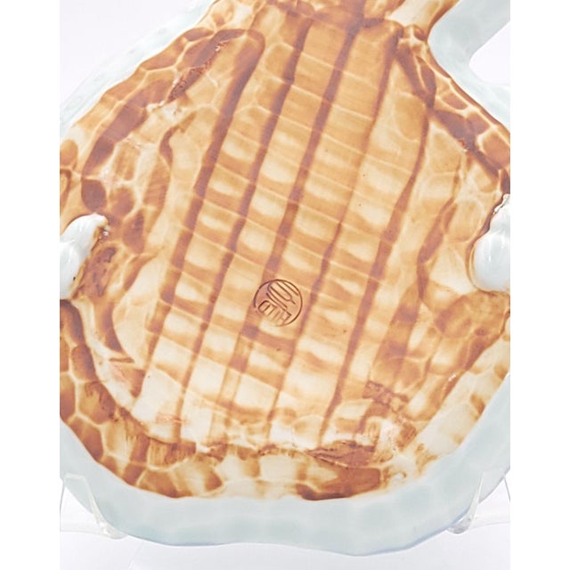 White 1980s Set of Eight Gourd-Shaped Japanese Dishes in Blue and White, Vintage For Sale - Image 8 of 10