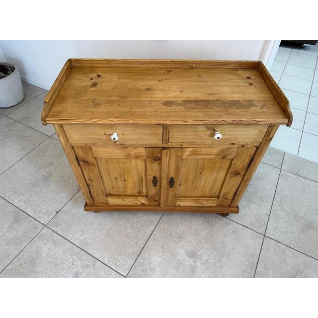 Rustic Shop Apothecary Cabinet For Sale - Image 11 of 14