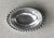 Circa 1980 Beaded Rim Byzantine-Inspired Mexican Pewter Oval Bowl & Underplate Set For Sale - Image 9 of 18