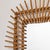 Wood 1960s French Rattan Sunburst Mirror For Sale - Image 7 of 9