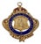Sterling Silver-Gilt Masonic Buffalo Presentation Medallion, Chester, 1933 For Sale