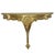 Baroque Gilt Rococo-Style Mirror with Console, France, 1950s, Set of 2 For Sale - Image 3 of 17