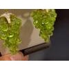 Natural Peridot Briolette and Diamond Hanging Earrings 18 Karat Yellow Gold For Sale - Image 16 of 18