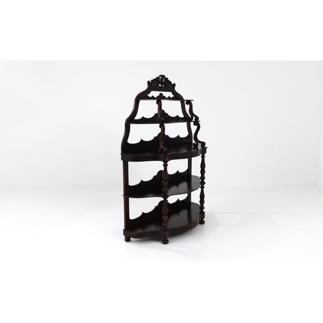 Wood 19th Century French Wooden Shelf with Original Patina For Sale - Image 7 of 7