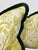 Clark & Clark Citrus and Green Brush Fringe Custom Made Pillow Pair For Sale - Image 9 of 9