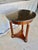 Traditional Early 20th Century French Walnut Empire Style Side Table For Sale - Image 3 of 12