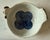 Mid-Century Modern Set of 4 Vintage Happu Pattern Stoneware Chicken Bowls Made by Otagiri Japan For Sale - Image 3 of 8