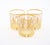 Mid-Century Italian 24k Gilt Gold-Decorated Whiskey / Scotch Lowball Glass Set For Sale - Image 10 of 14