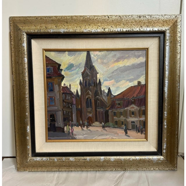 This listing is for a painting by N.G. Gachegov (b. 1937 Perm Region). N.G. Gachegov is a well listed artist in Russia. He...