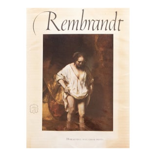 Vintage 1953 "Rembrandt" Portfolio of 16 Full Color Prints For Sale
