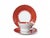 Mid-Century Modern Collectors Cup and Saucer from Weimar Porcelain Kahla, 1970s, Set of 3 For Sale - Image 3 of 7