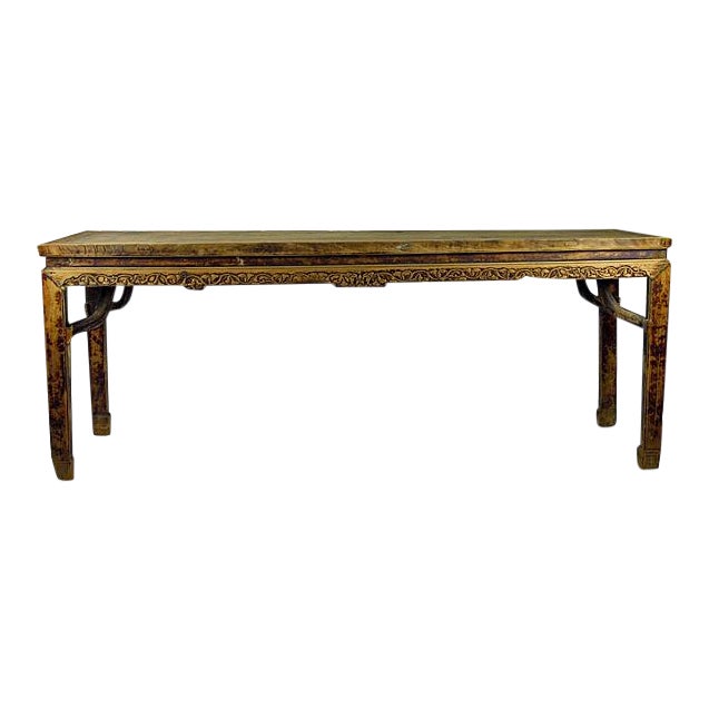 Antique Entryway Console Table Chairish