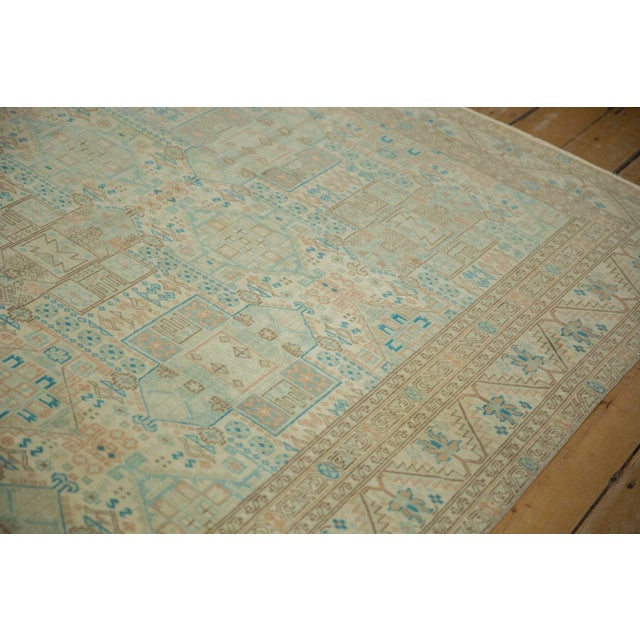 Beige Vintage Distressed Sparta Carpet - 6'4" x 9'7" For Sale - Image 8 of 11