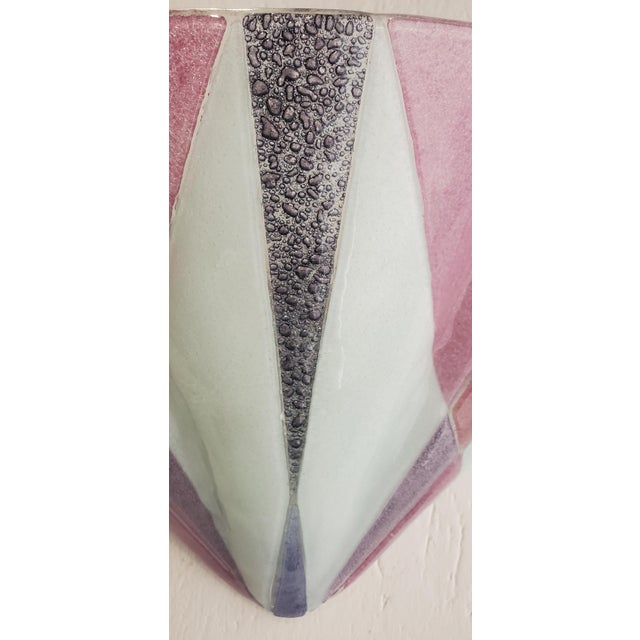 Art Deco Style Murano Glass Wall Lamps, 1970s, Set of 2 For Sale - Image 11 of 15