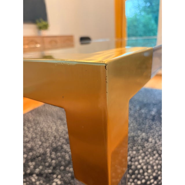Metal Jonathan Adler Jacques Dining Table For Sale - Image 7 of 12