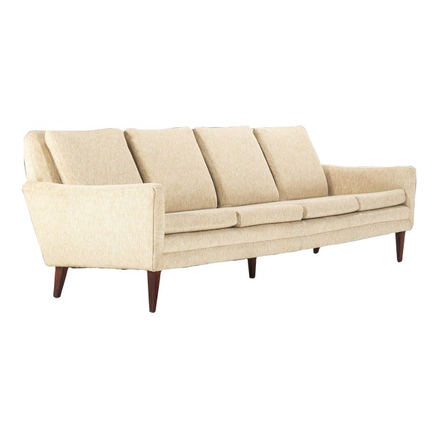 Folke Ohlsson for DUX Mid-Century Sofa in Original Fabric, circa 1960's For Sale