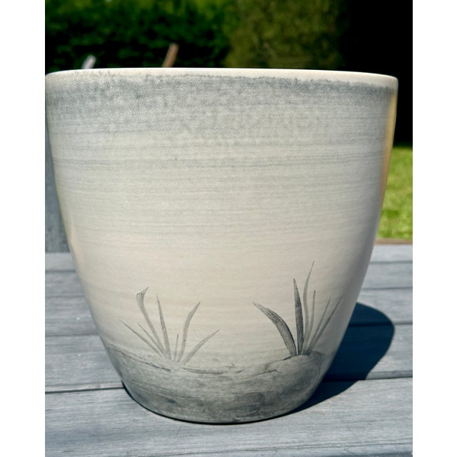 Ceramic Vase or Planter by Paul Milet for Manufacture de Sévres, 1950s For Sale - Image 7 of 11