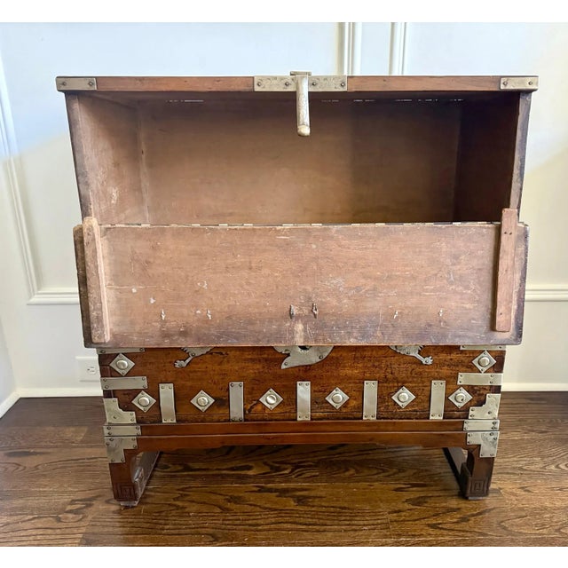 Mid 19th Century Korean Wedding Bandaji Chest Joseon Dynasty Original Invoice For Sale - Image 12 of 12