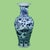 Coastal Pair of White and Blue Fish Ceramic Vases For Sale - Image 3 of 5