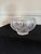 Glass Vintage Waterford Style, Essex by Crystal Clear Footed Hand Cut Crystal Rose Bowl For Sale - Image 7 of 8